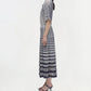 Simkhai - Adley Gingham Knit Cropped Polo