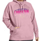 Champion Women's Powerblend Graphic Hoodie Purple Size 1X