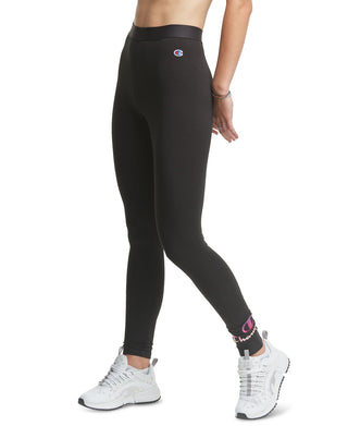 Champion Women's Authentic Double Dry Full Length Leggings Black Size Small