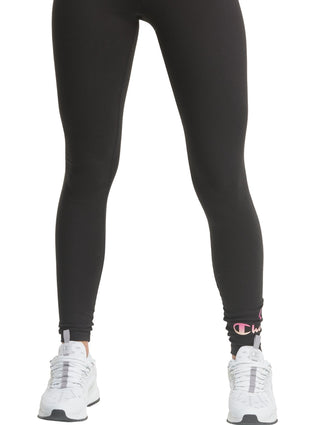 Champion Women's Authentic Double Dry Full Length Leggings Black Size Medium