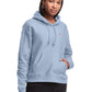 Champion Women's Life Reverse Weave Hoodie Blue Size X-Small