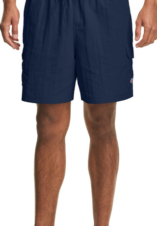 Champion Men's 7 Inch Take A Hike Cargo Shorts Blue Size Small