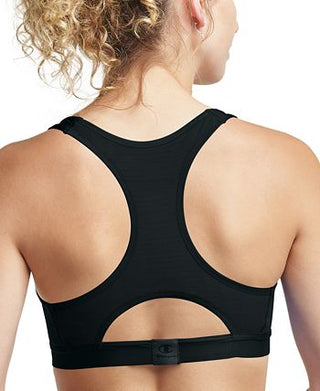 Champion Women's Absolute Racerback Medium Impact Sports Bra Black Size L