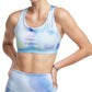 Champion Women's Absolute Printed Impact Sports Bra Blue Size Medium