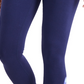 Champion Women's Authentic Double Dry Full Length Leggings Blue Size Small
