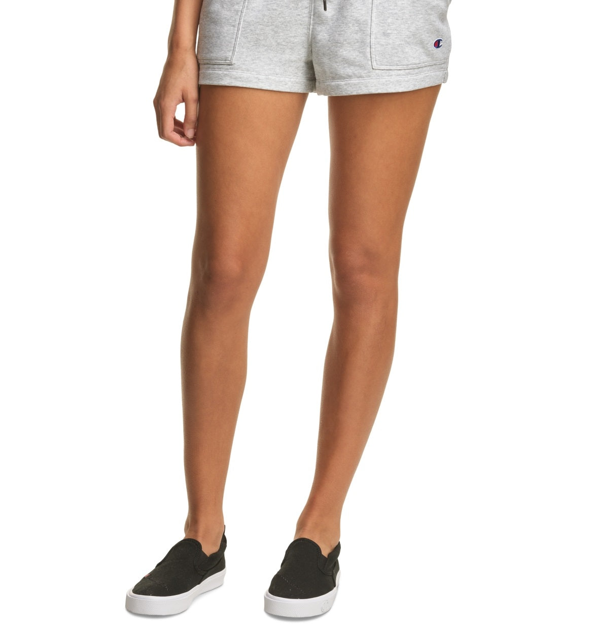 Champion Women's Campus French Terry Short Gray Size X-Small