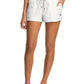 Champion Women's Campus French Terry Shorts White Size X-Large