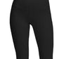 Champion Women's Double Dry Cropped Leggings Black Size Large