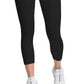 Champion Women's Double Dry Cropped Leggings Black Size Large
