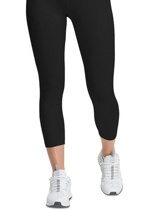 Champion Women's Double Dry Cropped Leggings Black Size Large