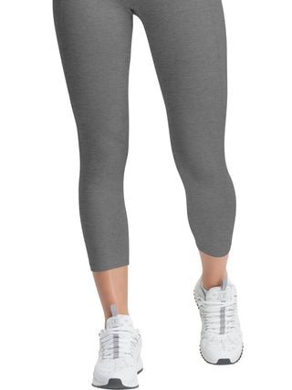 Champion Women's Double Dry Cropped Leggings Grey Size X-Large