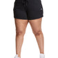 Champion Women's Campus Solid Shorts Black Size 3X