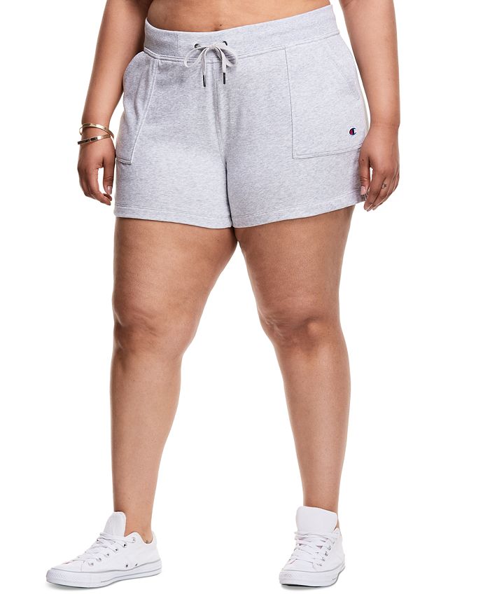 Champion Women's Campus Solid Shorts Gray Size 2X – Steals