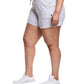 Champion Women's Plus Campus Solid Shorts Grey Size 3X