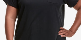 Champion Women's T-Shirt Dress Black Size 4X