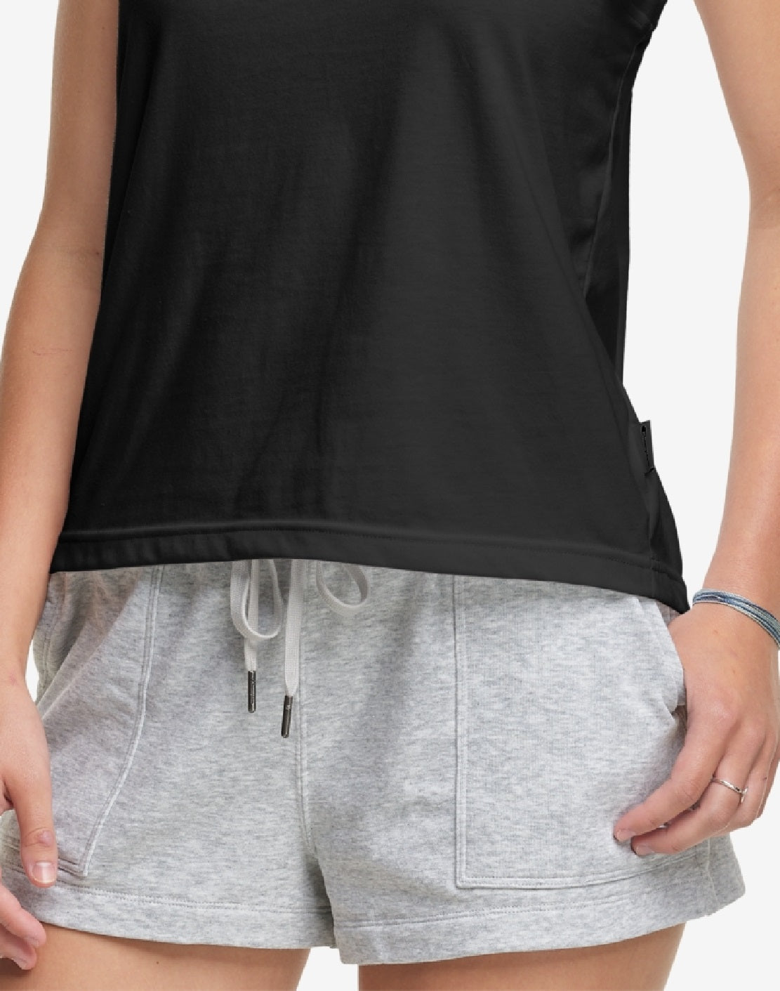 Champion Women's Fitness Workout Tank Top Black Size Medium