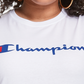 Champion Women's Plus Classic Logo Graphic T-Shirt White Size 1X
