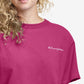 Champion Women's Cotton Cropped T-Shirt Pink Size X-Small