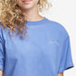 Champion Women's Crew Neck T-Shirt Blue Size X-Small