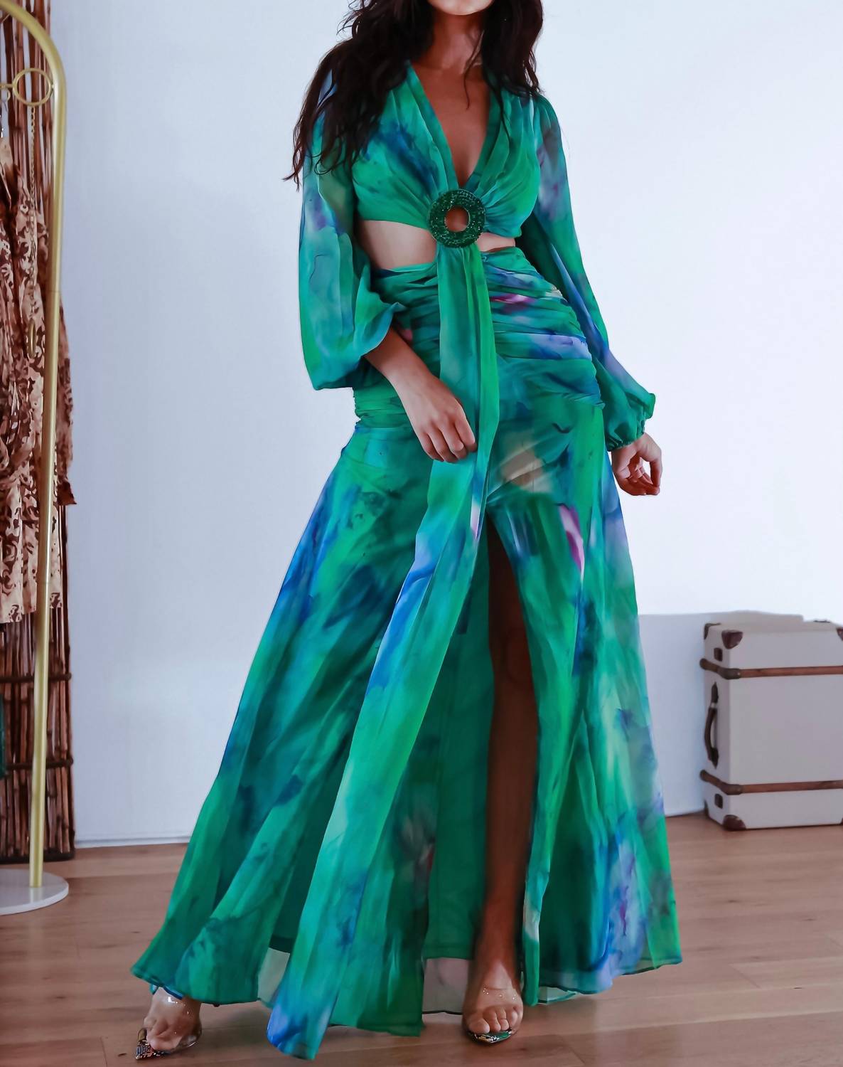 Little Secret Of Mine - Women's O Ring Maxi Dress