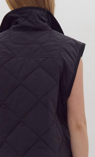 Entro - Jodi Scalloped Quilted Vest