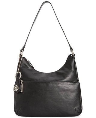 Giani Bernini Women's Nappa Leather Hobo Bag Black Size Regular
