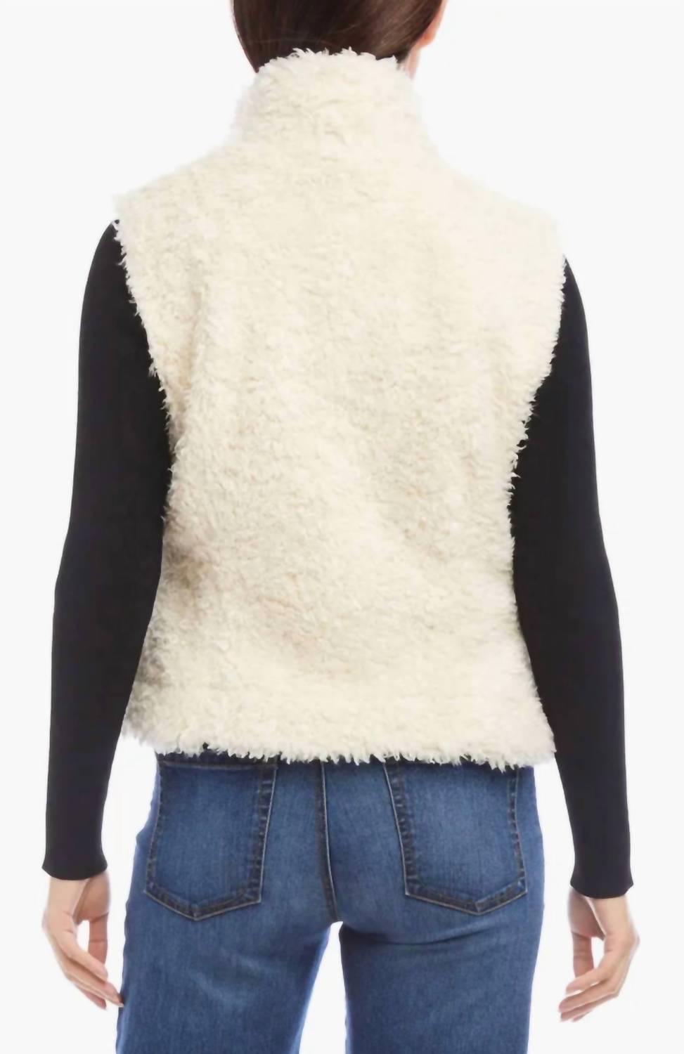 Karen Kane - Faux Shearling Vest