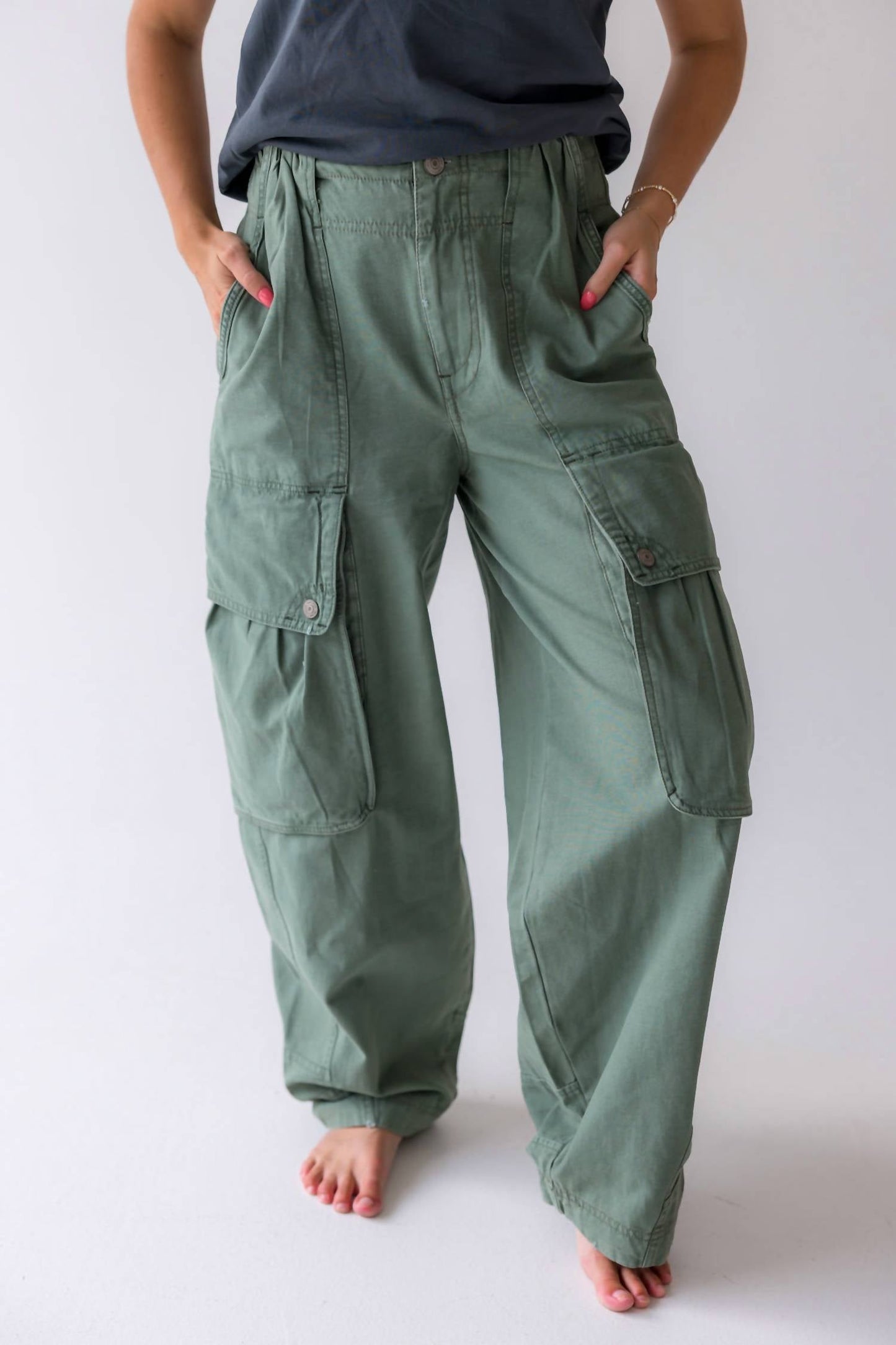 Free People - Brentwood Slouch Pants