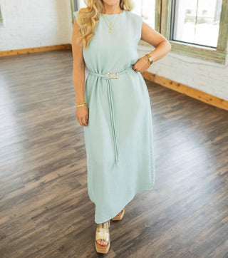 Entro - Macy Belted Midi Dress