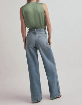 Favorite Daughter - Masha Super High Rise Wide Leg Jeans