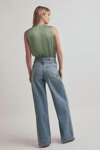 Favorite Daughter - Masha Super High Rise Wide Leg Jeans