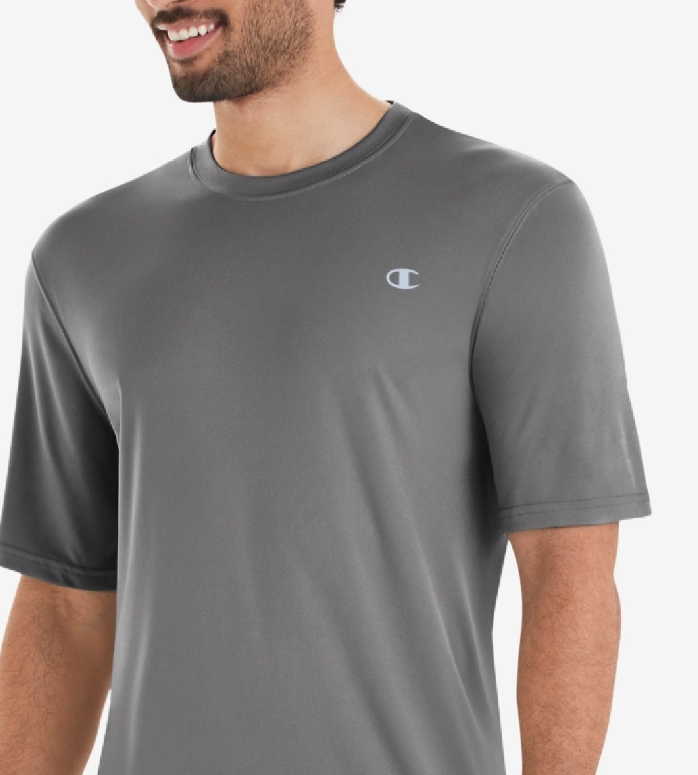 Champion Men's Double Dry T-Shirt Gray Size Large
