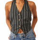 Free People - Striped Halter Vest