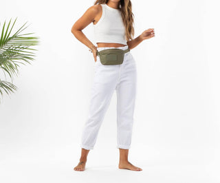 Aloha Collection - Women's Monochrome Mini Hip Bag