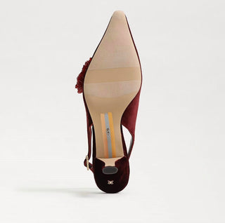 Sam Edelman - Women's Bianka Pointed Toe Slingback Kitten Heeled Pump