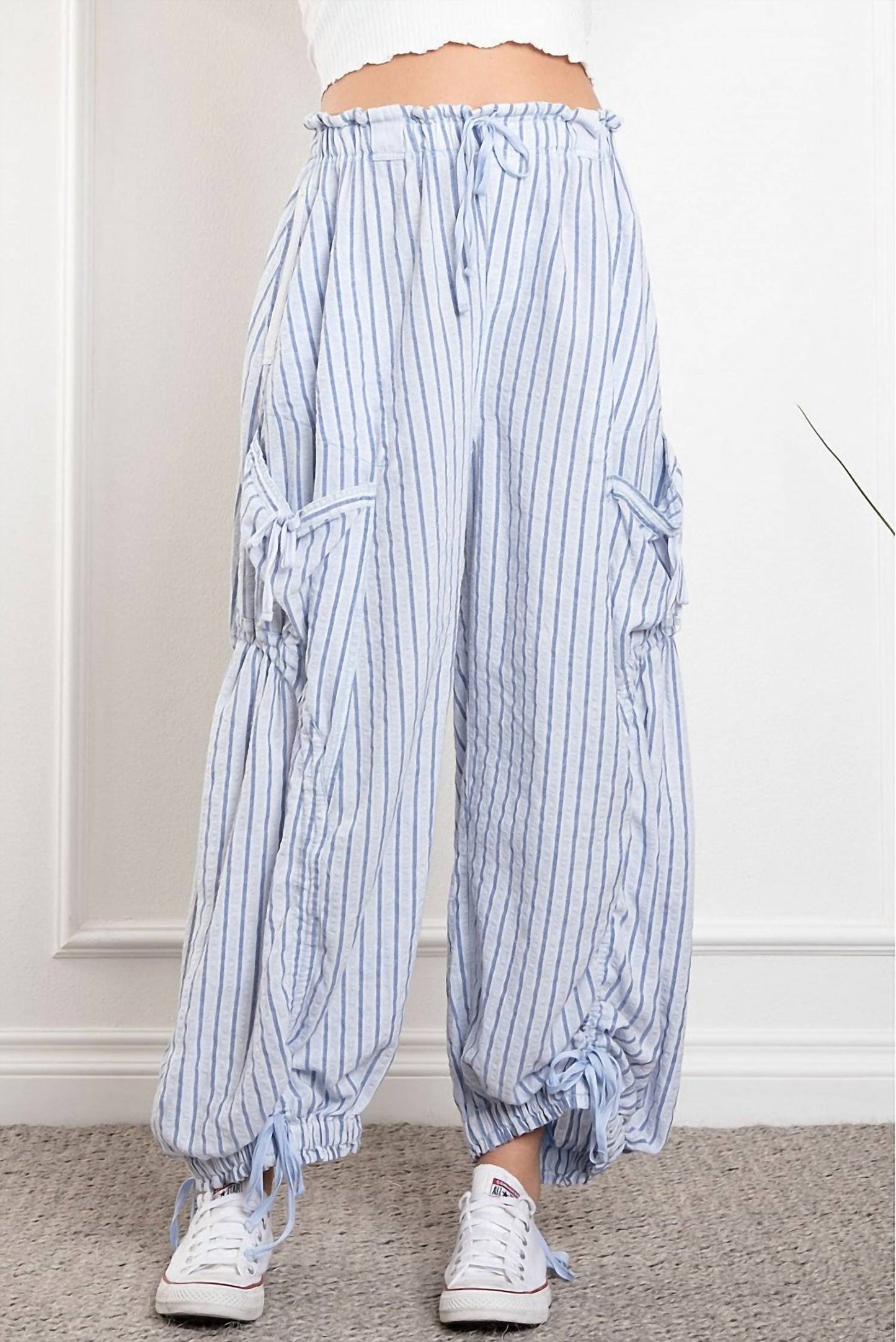 Blue Velvet - Lobby Cargo Joggers