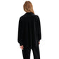 Steve Madden - Jaelynn Velvet Fold-Collar Blouse