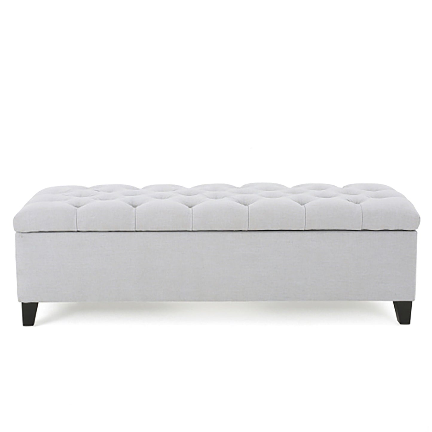 Glouster Storage Ottoman - Light Gray