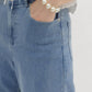 Entro - High Waist Eyelet Pants