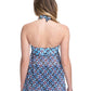 Profile By Gottex - V-Neck Ruffle Flyaway Tankini Top