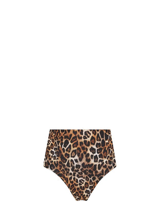 Lia Sahara - Women's Reversible Compression High Waist Bikini Bottom