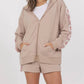 Vintage Havana - French Terry Zip Hoodie