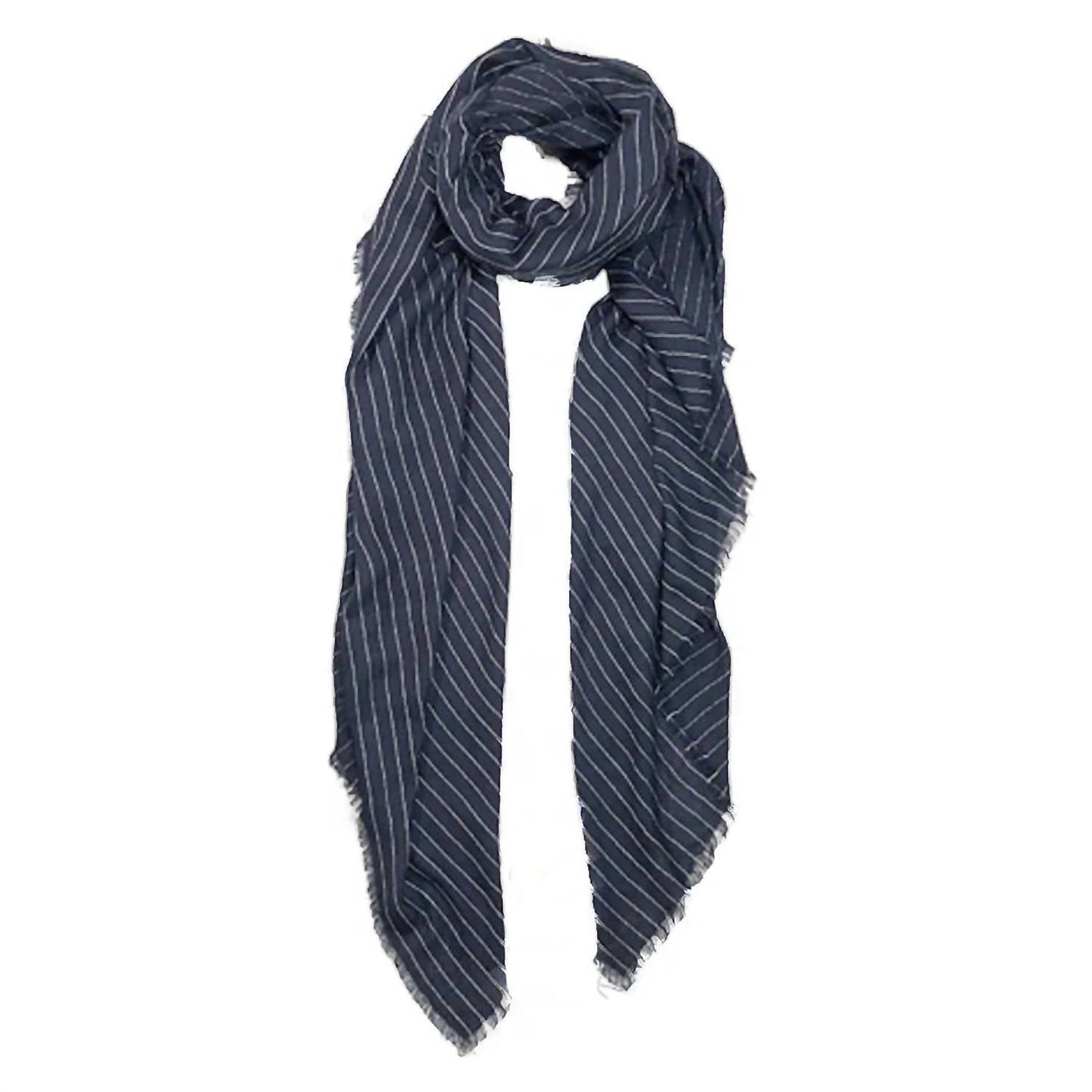 Blue Pacific Fashion - Tissue Stripe Scarf