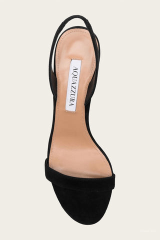 Aquazzura - Women's So Nude Suede Sandal