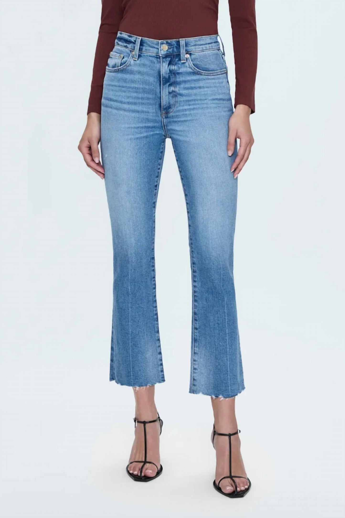 Pistola - Lennon High Rise Crop Boot-cut Jean