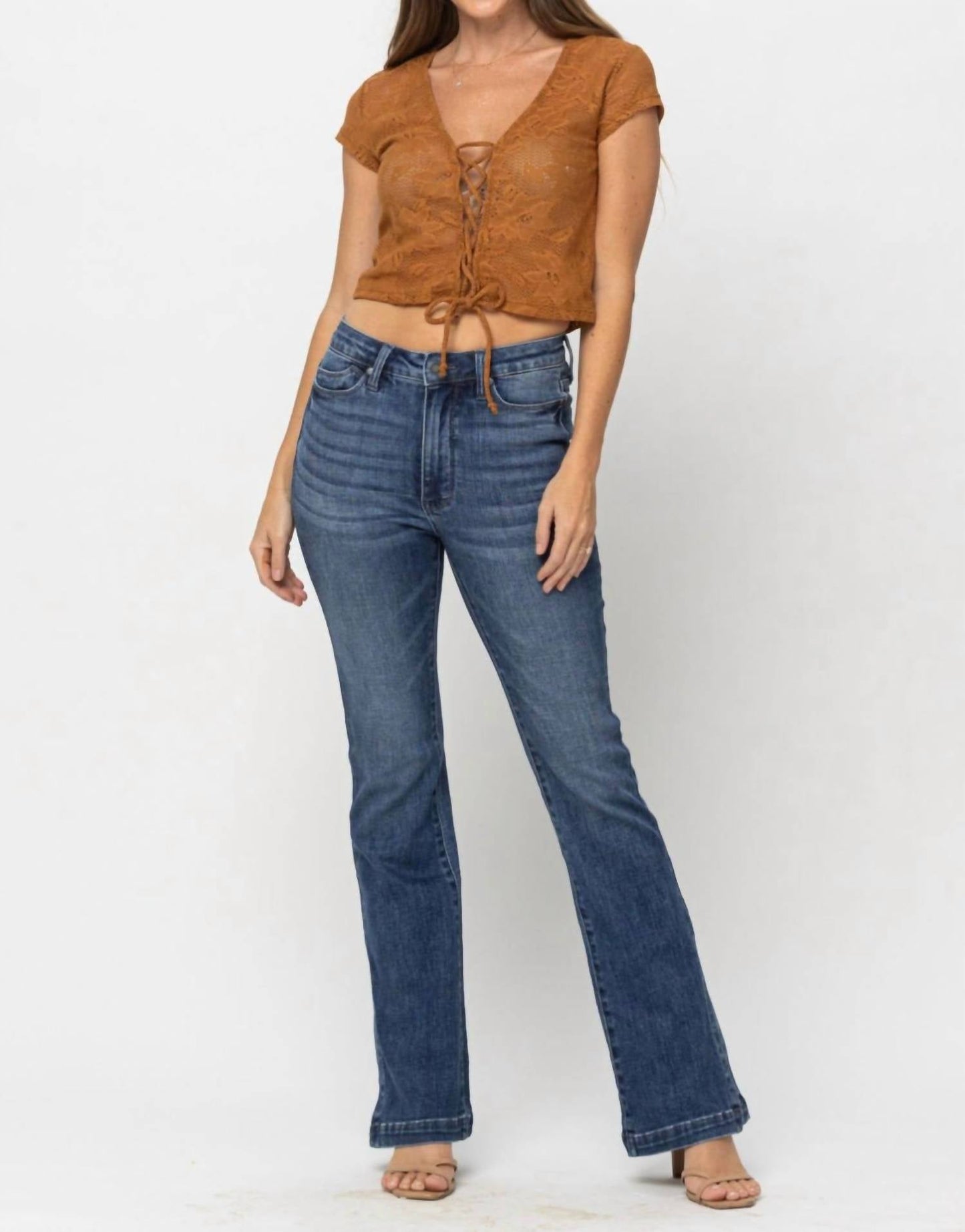 Judy Blue - Tummy Control Slim Bootcut Jeans