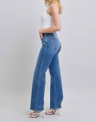 Judy Blue - High Waist V-front Straight Fit Jeans