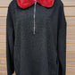 Entro - Women's Half Zip Sweater Jacket Collar