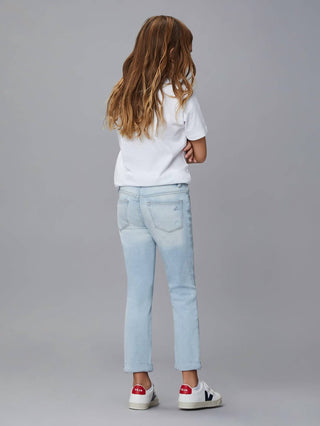 Dl1961 - Kids' - Harper Distressed Boyfriend Straight Jean
