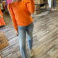 &Merci - Puff Sleeve Crew Neck Sweater